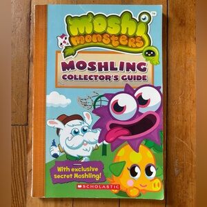 3/$20 Scholastic Moshi Monsters Moshling Guide paperback